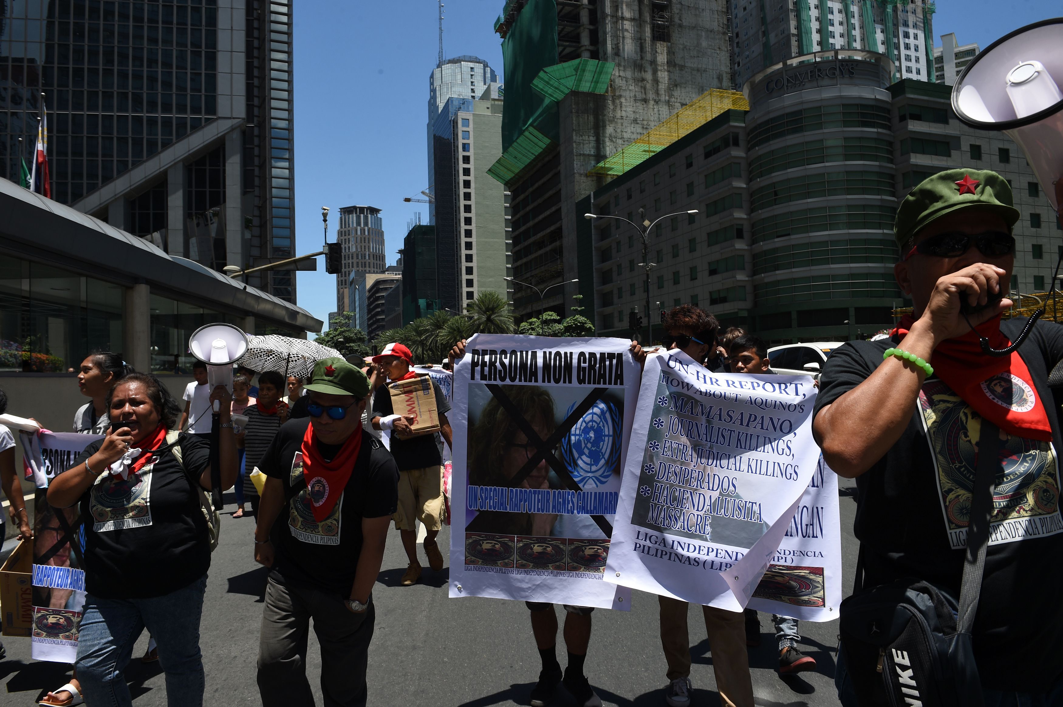 مسيرة للعشرات تنديدا بسياسات الرئيس الفلبينى