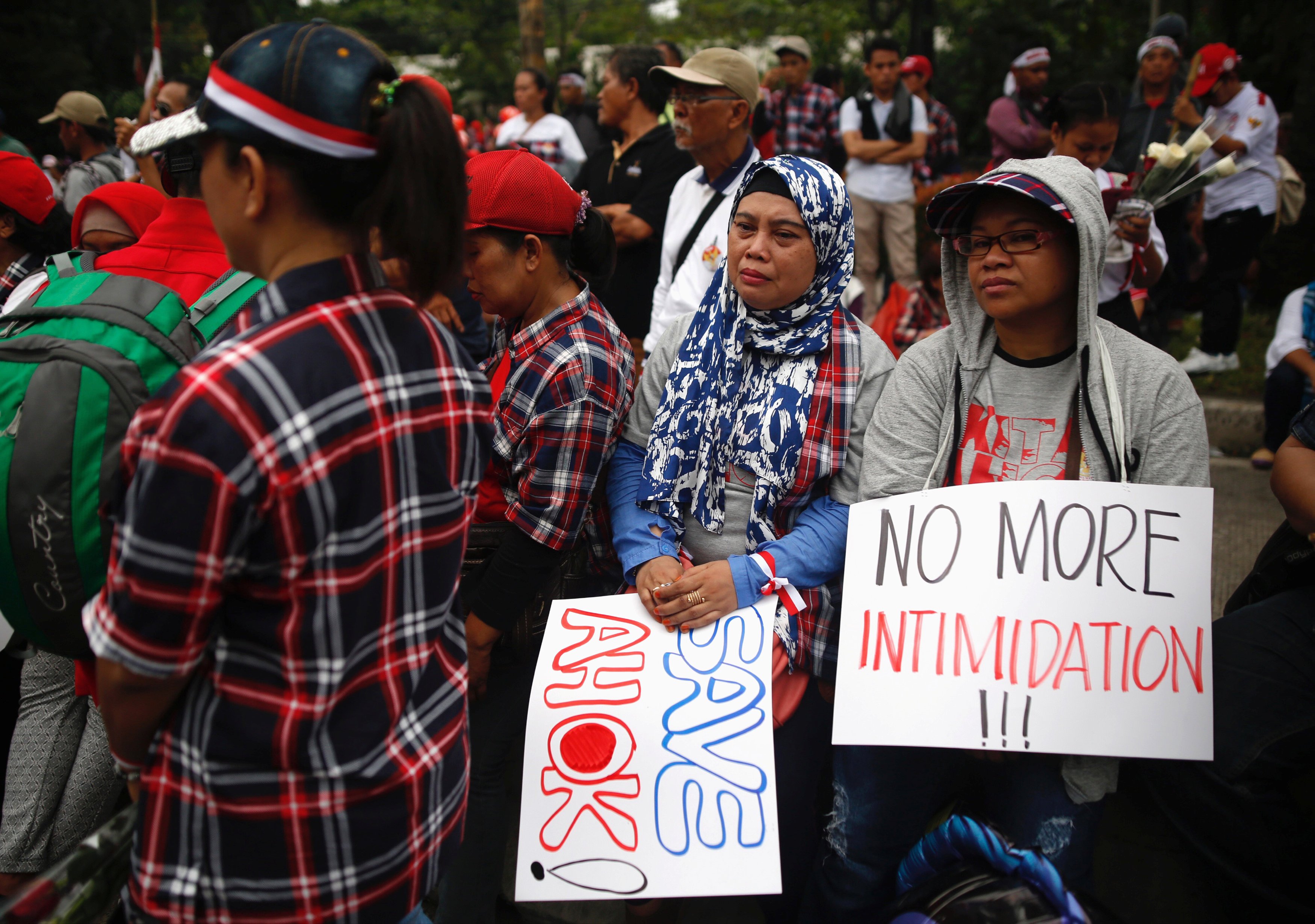 تظاهرات فى إندونيسيا