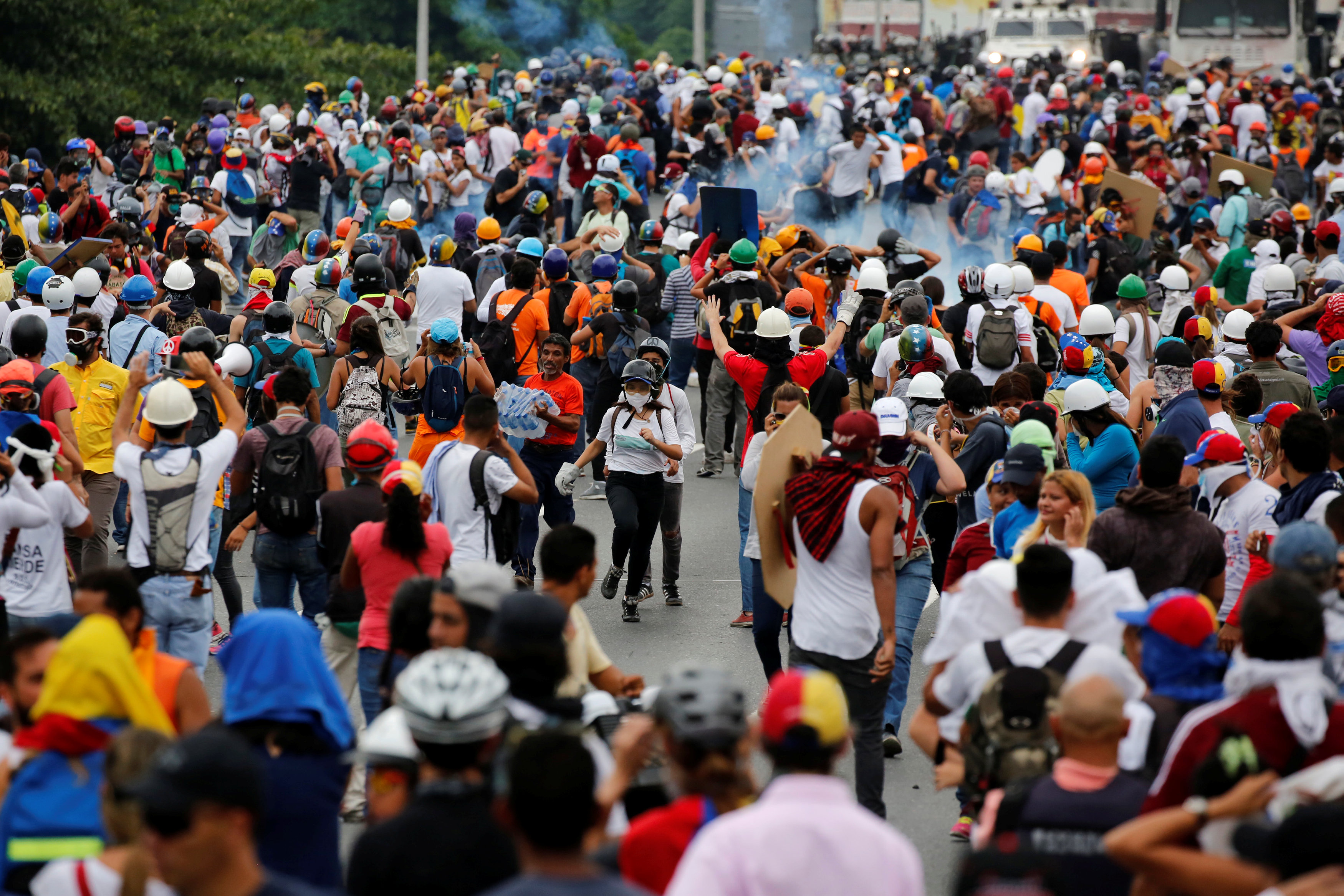 الاشتباكات فى فنزويلا