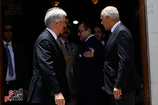 زيارة رئيس اروجواى للجامعه العربية (7)