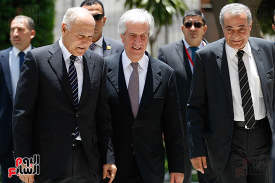 زيارة رئيس اروجواى للجامعه العربية (4)