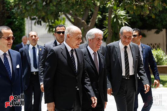 زيارة رئيس اروجواى للجامعه العربية (5)