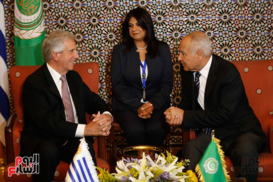 زيارة رئيس اروجواى للجامعه العربية (8)