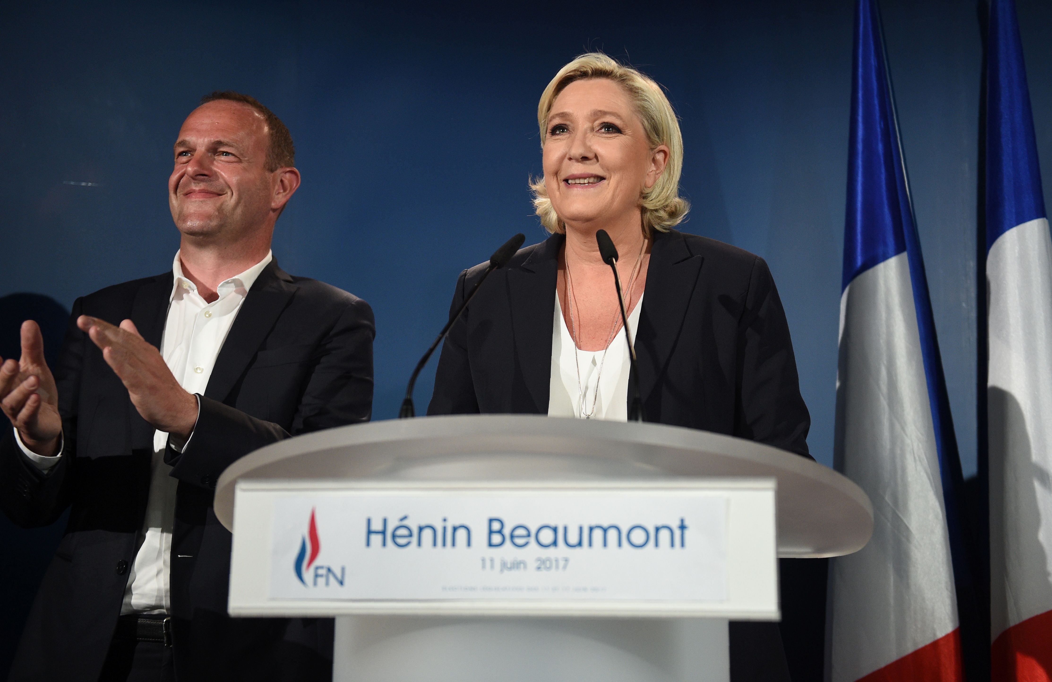 مارين لوبان تلقى خطابا حول نتائج الانتخابات التشريعية الفرنسية