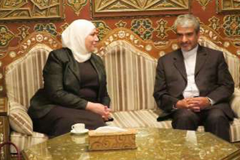 السفير الإيرانى فى دمشق جواد تركى أبادى