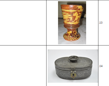 القطع الأثرية المقرر عرضها بمعرض كازاخستان (5)