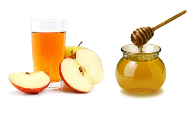 خل التفاح والعسل