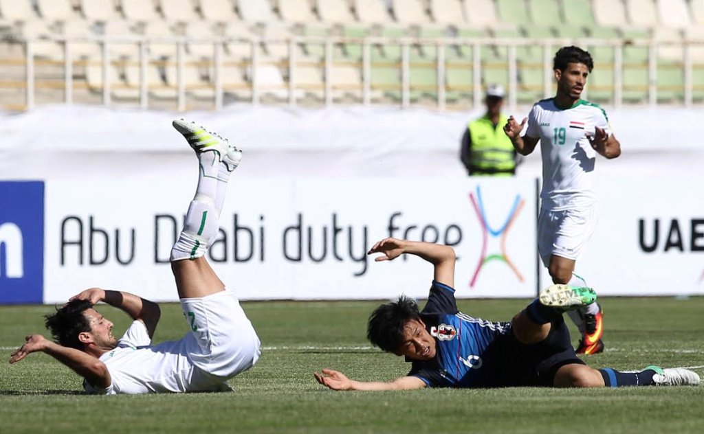 مباراة العراق واليابان فى تصفيات المونديال (8)