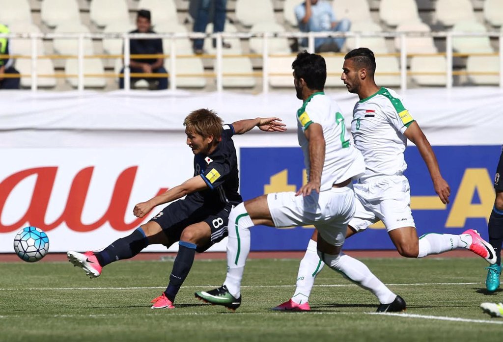 مباراة العراق واليابان فى تصفيات المونديال (4)