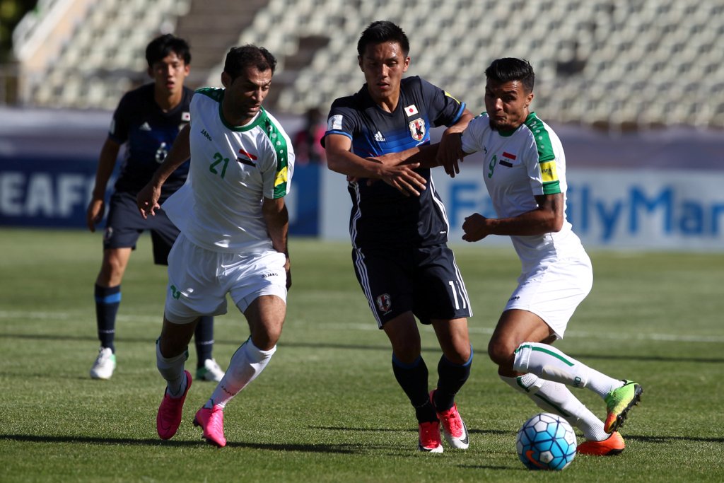 مباراة العراق واليابان فى تصفيات المونديال (12)