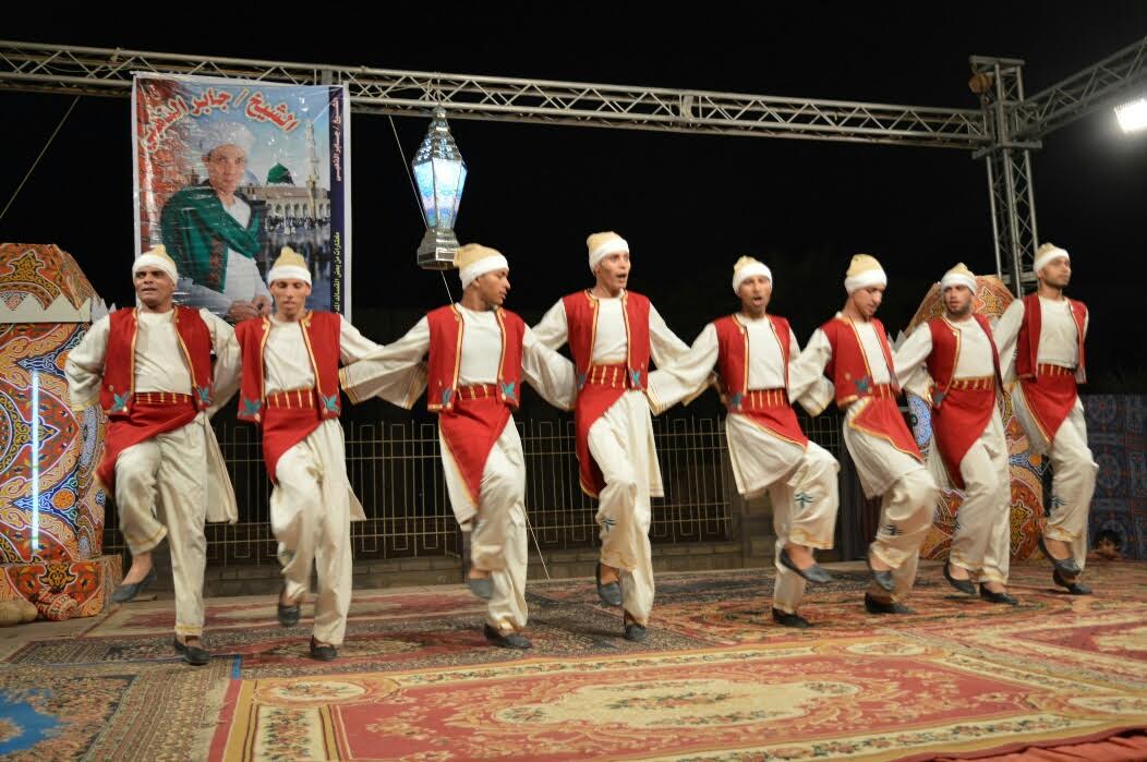 استعراضات فرقة الوادى الجديد ضمن فعاليات الأقصر عاصمة الثقافة العربية (1)