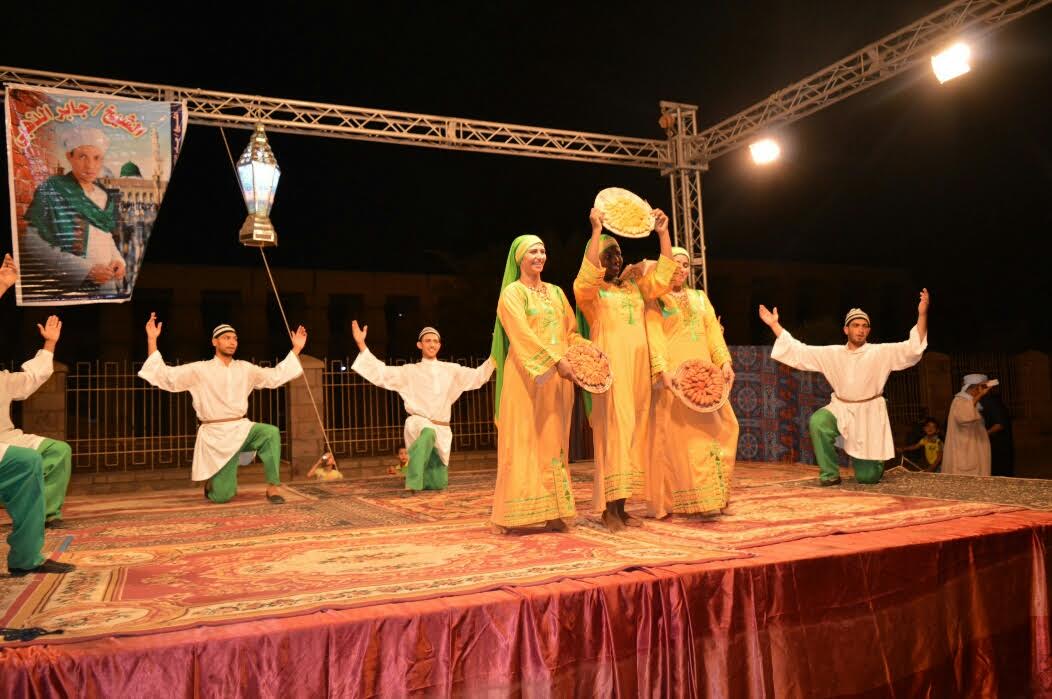 استعراضات فرقة الوادى الجديد ضمن فعاليات الأقصر عاصمة الثقافة العربية (3)