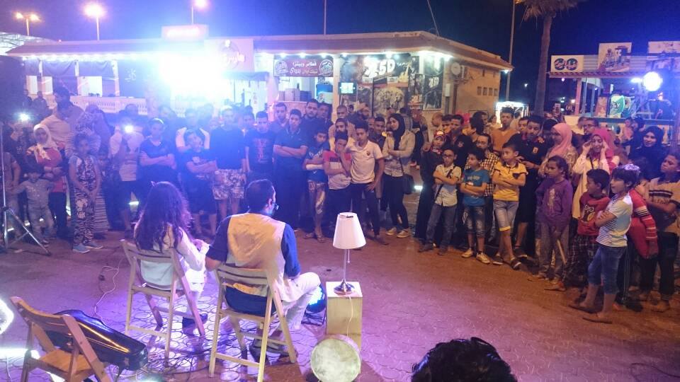 فرقة محطات تقيم حفل فنى بشارع النيل  (4)