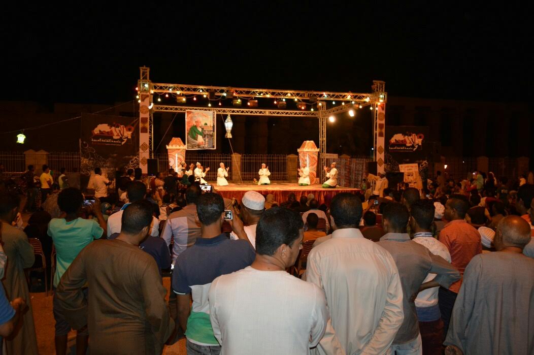 استعراضات فرقة الوادى الجديد ضمن فعاليات الأقصر عاصمة الثقافة العربية (4)