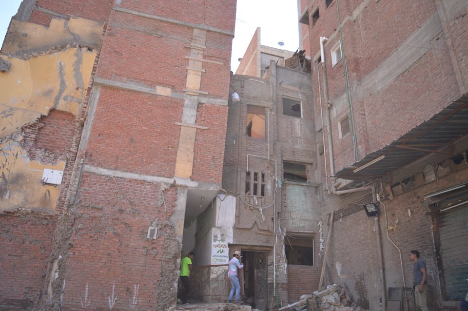 موقع البرج المائل بالمحلة