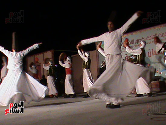  رقصة التنورة على مسرح ثقافة الإسماعيلية