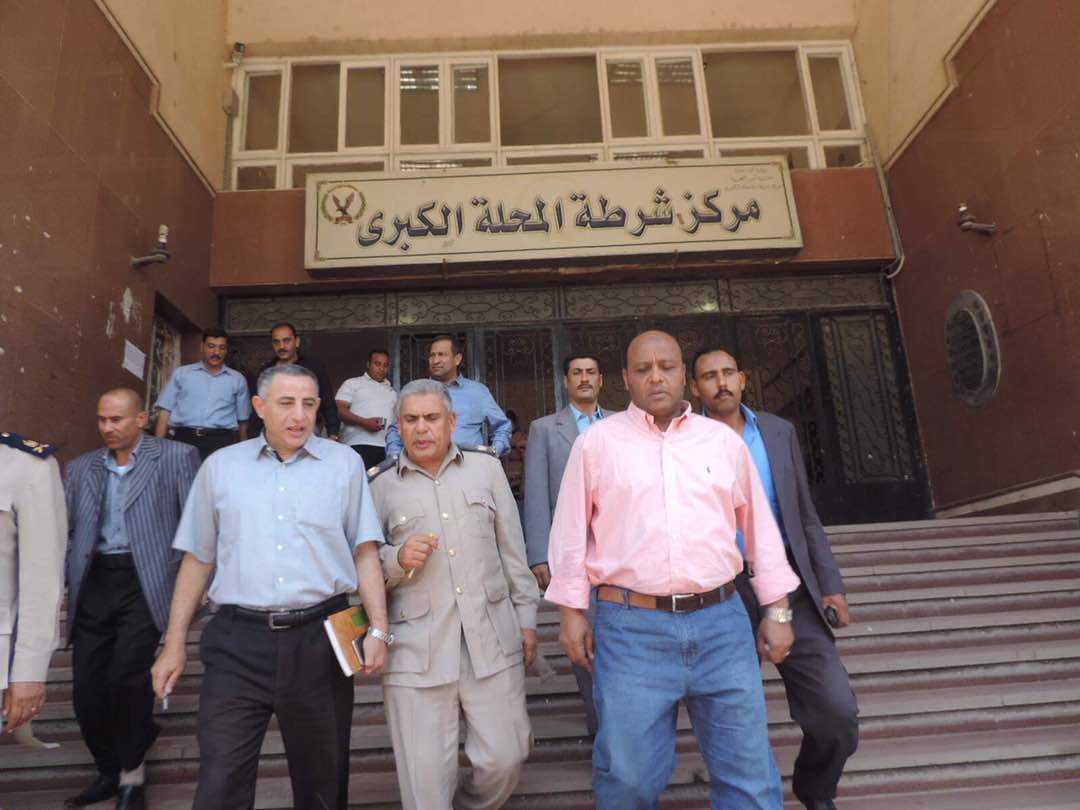 مدير أمن الغربية يتفقد خدمات تأمين المسجد الأحمدى بطنطا ومركز شرطة المحلة (6)