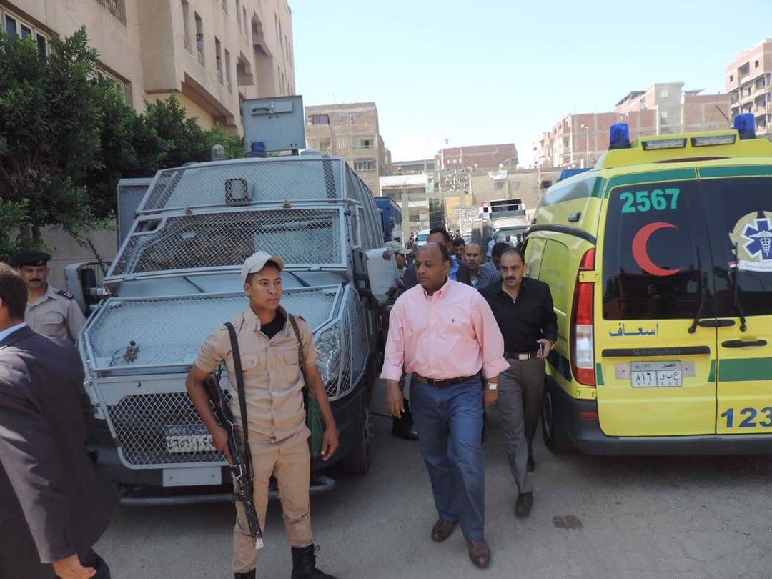 مدير أمن الغربية يتفقد خدمات تأمين المسجد الأحمدى بطنطا ومركز شرطة المحلة (4)