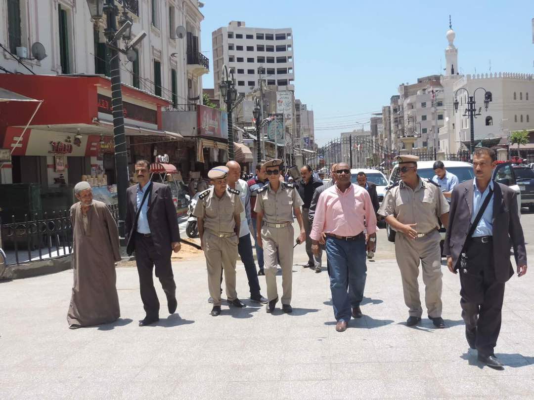 مدير أمن الغربية يتفقد خدمات تأمين المسجد الأحمدى بطنطا ومركز شرطة المحلة (5)