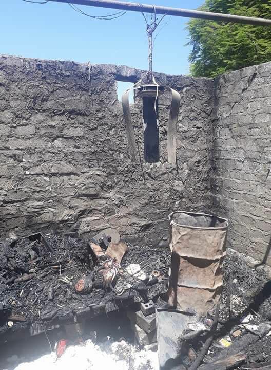 حريق يلتهم منزل مسن وزوجته بسوهاج (3)