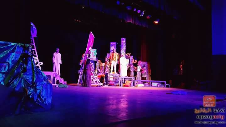 مسرحية أطلال روميو وجوليت على مسرح قصر ثقافة الزقازيق  (1)