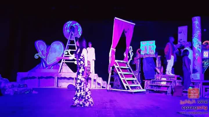مسرحية أطلال روميو وجوليت على مسرح قصر ثقافة الزقازيق  (2)
