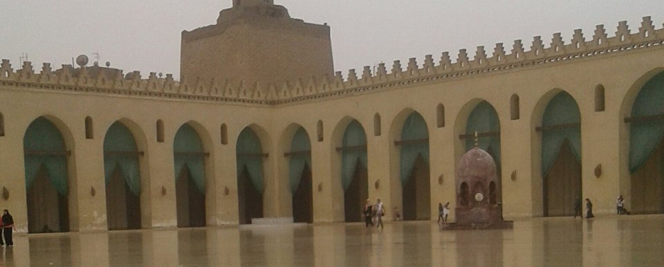 الشرفات بمسجد الحاكم بامر الله