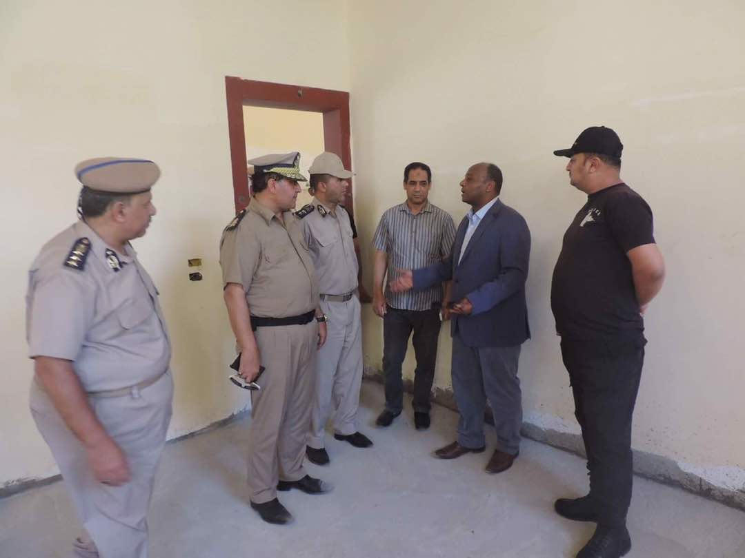 مدير أمن الغربية يتفقد مركز شرطة المحلة وقسم قوات الأمن (3)