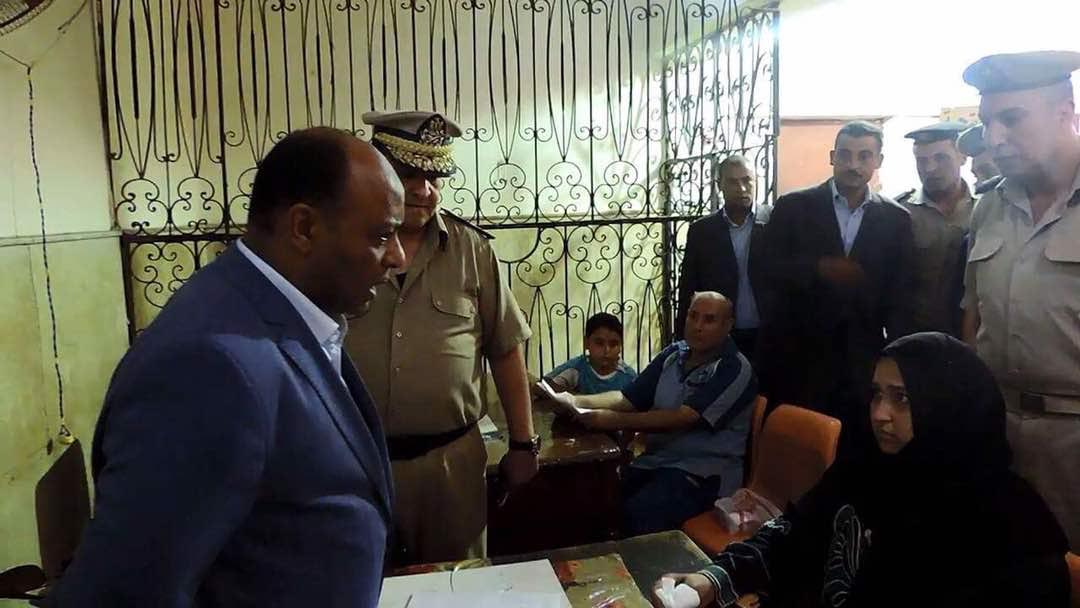 مدير أمن الغربية يتفقد مركز شرطة المحلة وقسم قوات الأمن (10)
