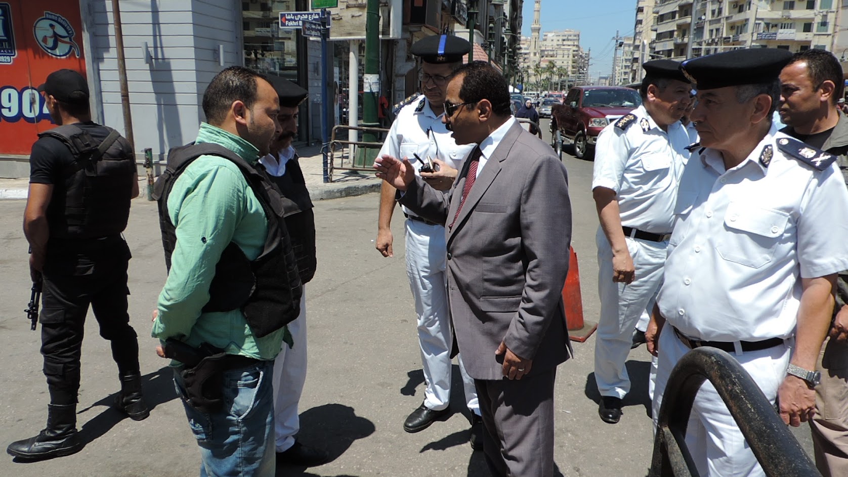 مدير أمن الإسكندرية يتفقد افراد الشرطة (4)