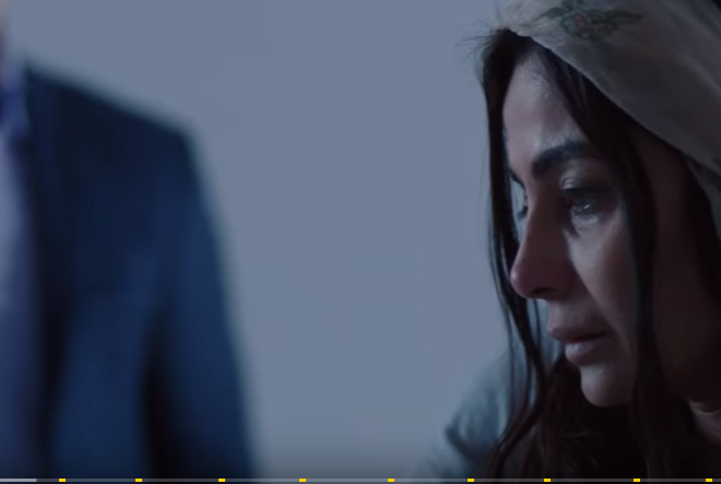 رانيا شاهين في مسلسل الحالة ج بعد دخولها المستشفي