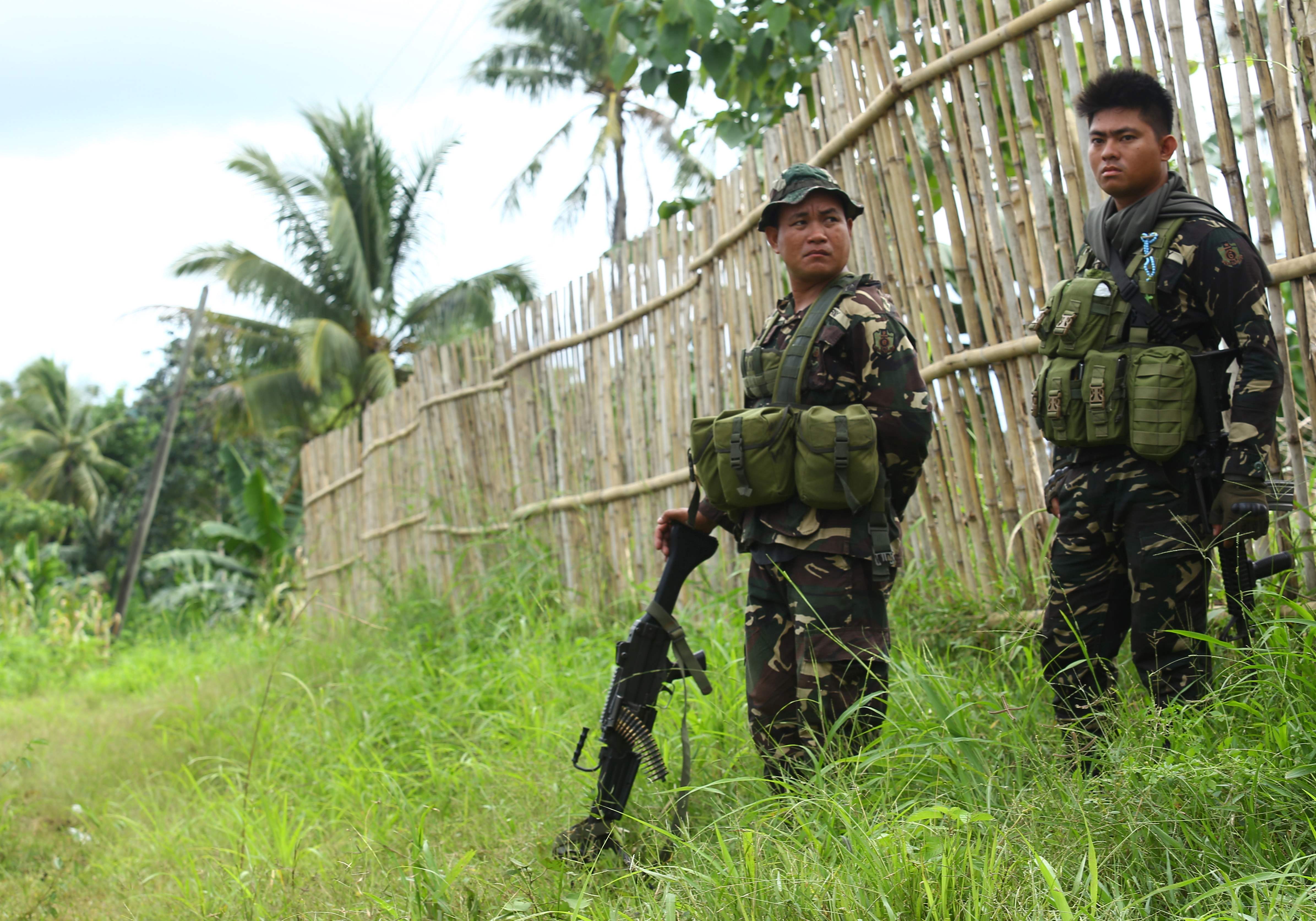 عناصر من الجيش الفلبينى
