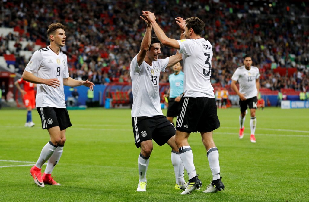 مباراة المانيا وتشيلي في كأس القارات (2)