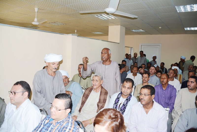 لقاء جماهيري بمستشفي العسيرات علي هامش افتتاح وحدة الغسيل (2)