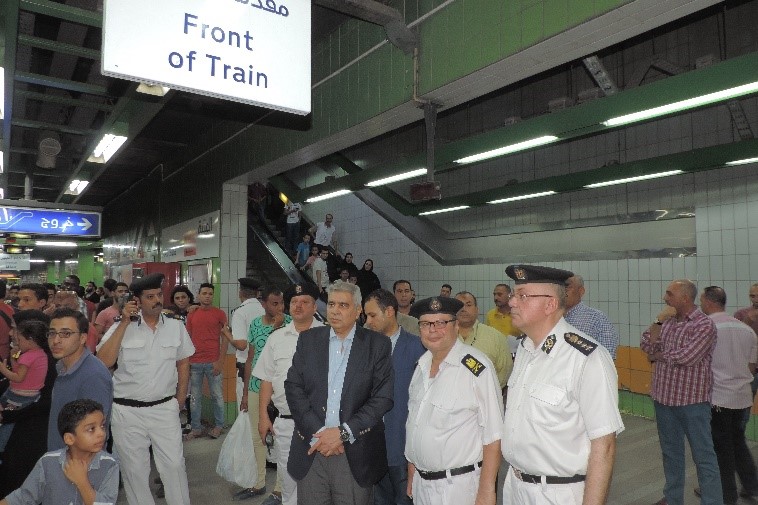 مساعد وزير الداخلية يتفقد محطات السكة الحديد  (6)