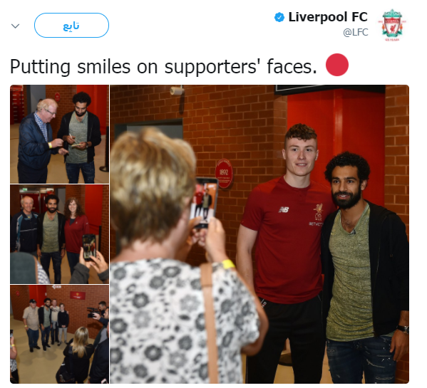 ليفربول على تويتر