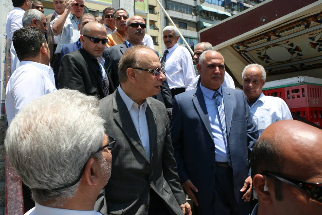 محافظ القاهرة يتفقد مرسى الأتوبيس بماسبيرو (4)