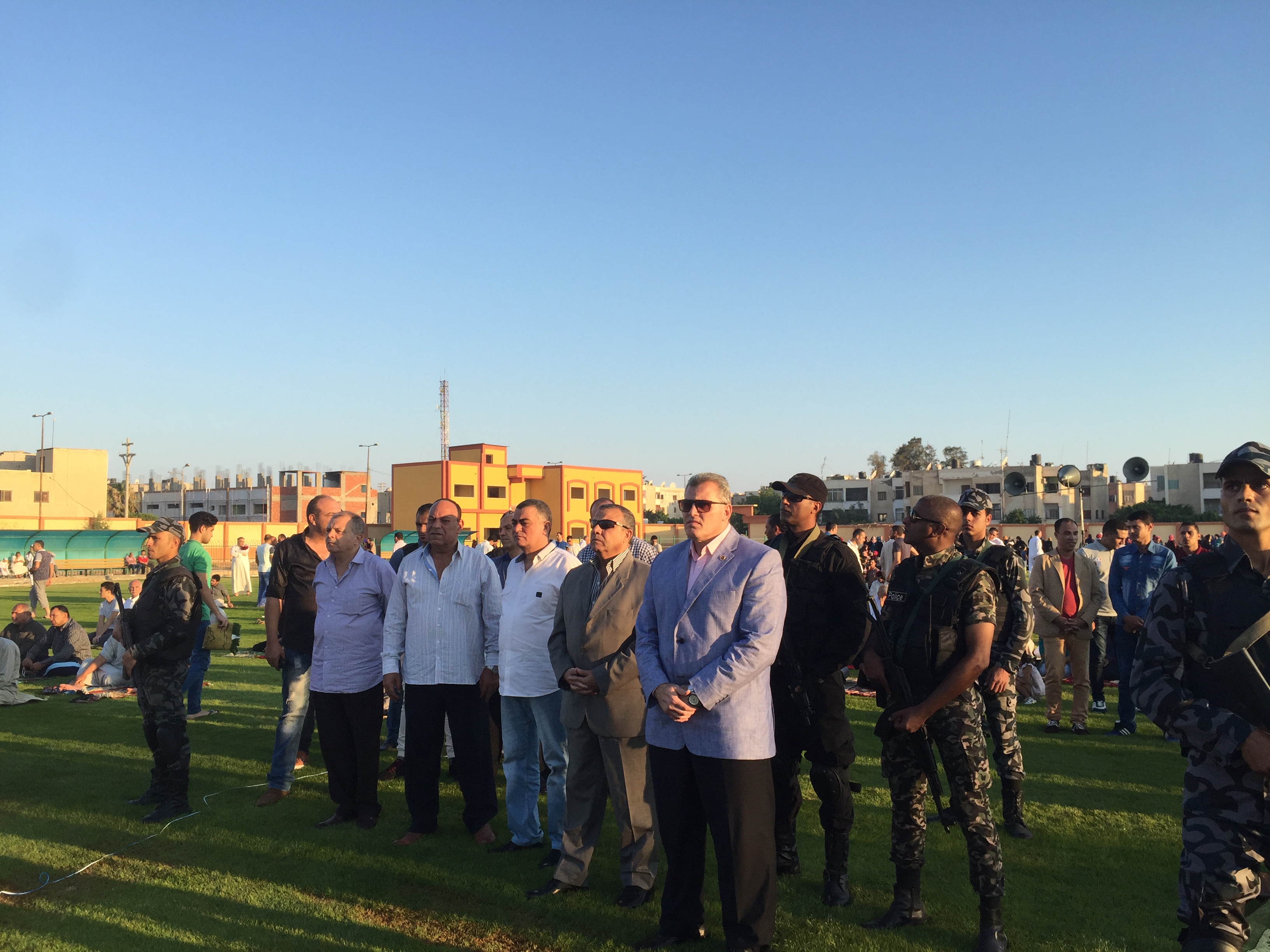صلاة العيد بشمال سيناء بحضور مدير الامن (5)
