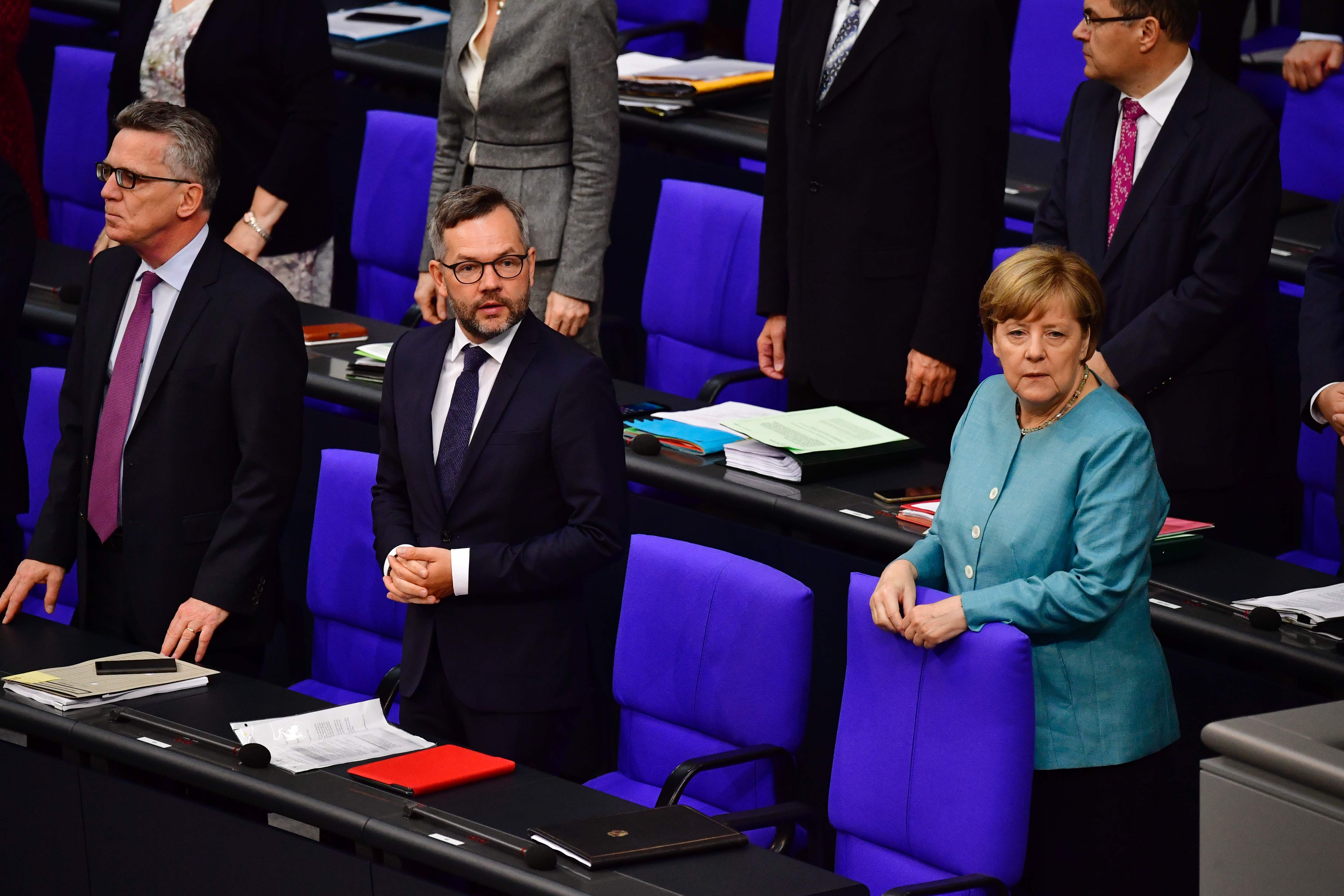 ميركل أمام مجلس النواب الألمانى
