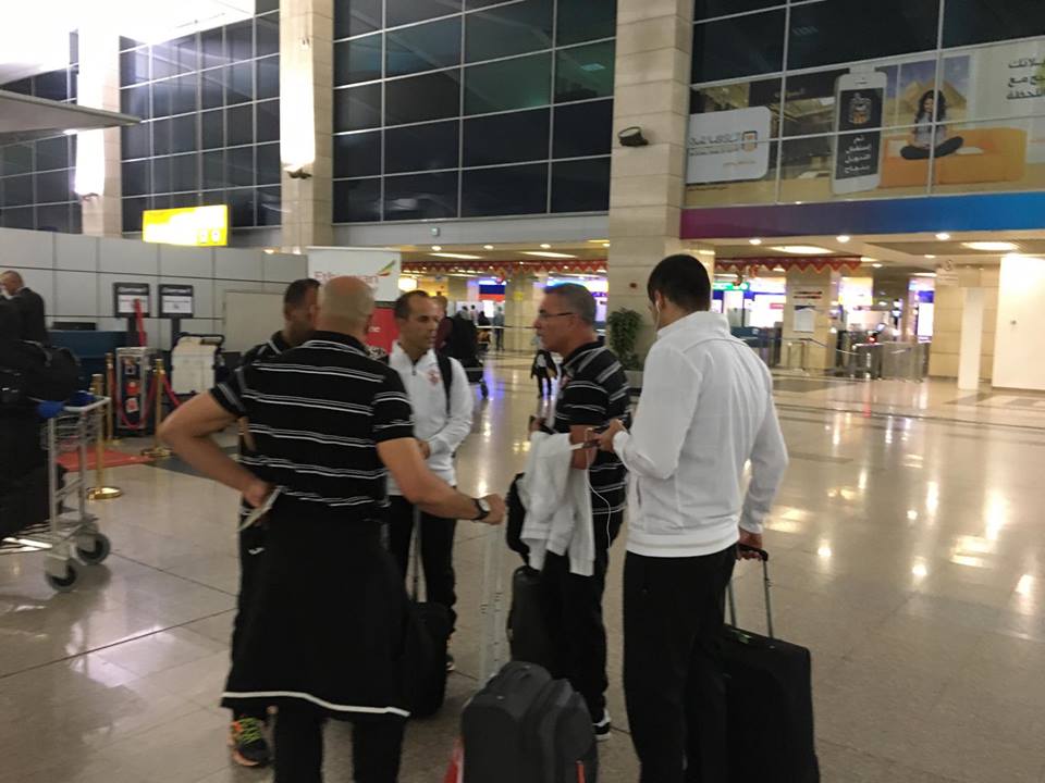 إيناسيو فى مطار القاهرة