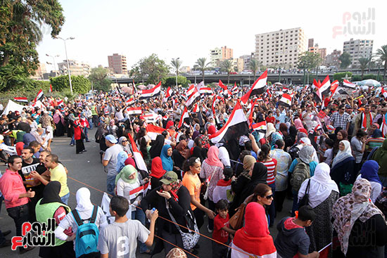 المصريون يشاركون بثورة 30 يونيو