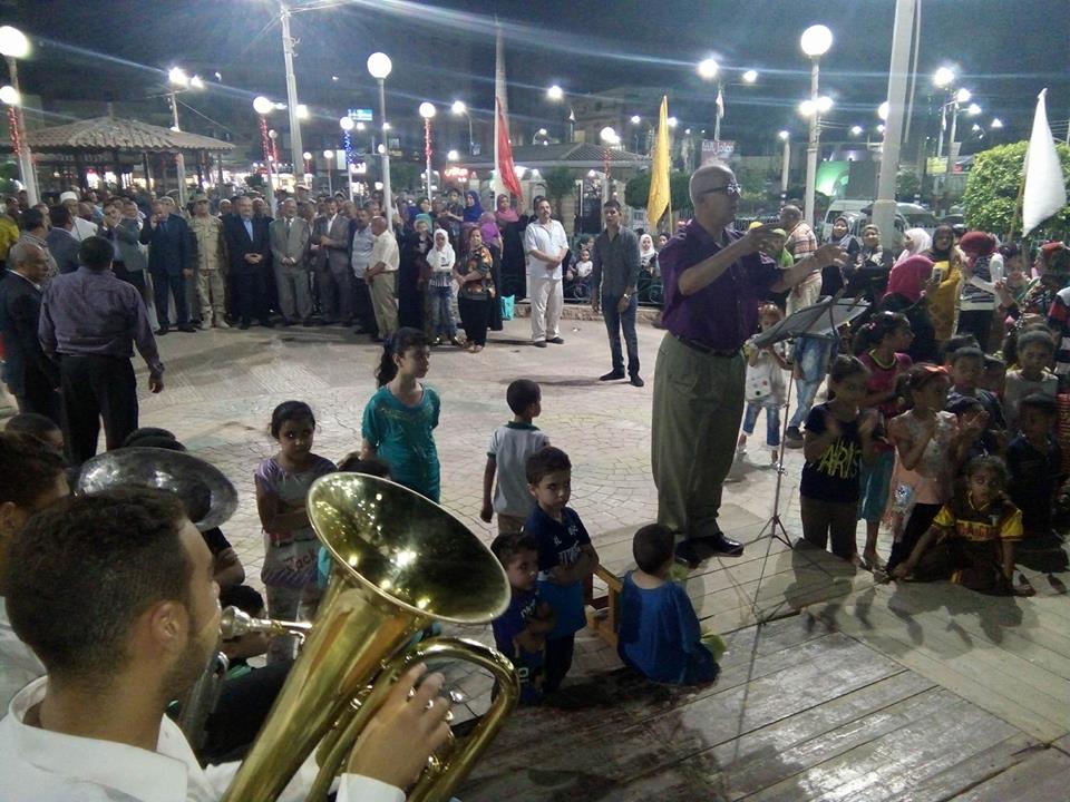 محافظ بني سويف يشارك في الاحتفال بالذكرى الرابعة  لثورة 30 يونيو المجيد (8)