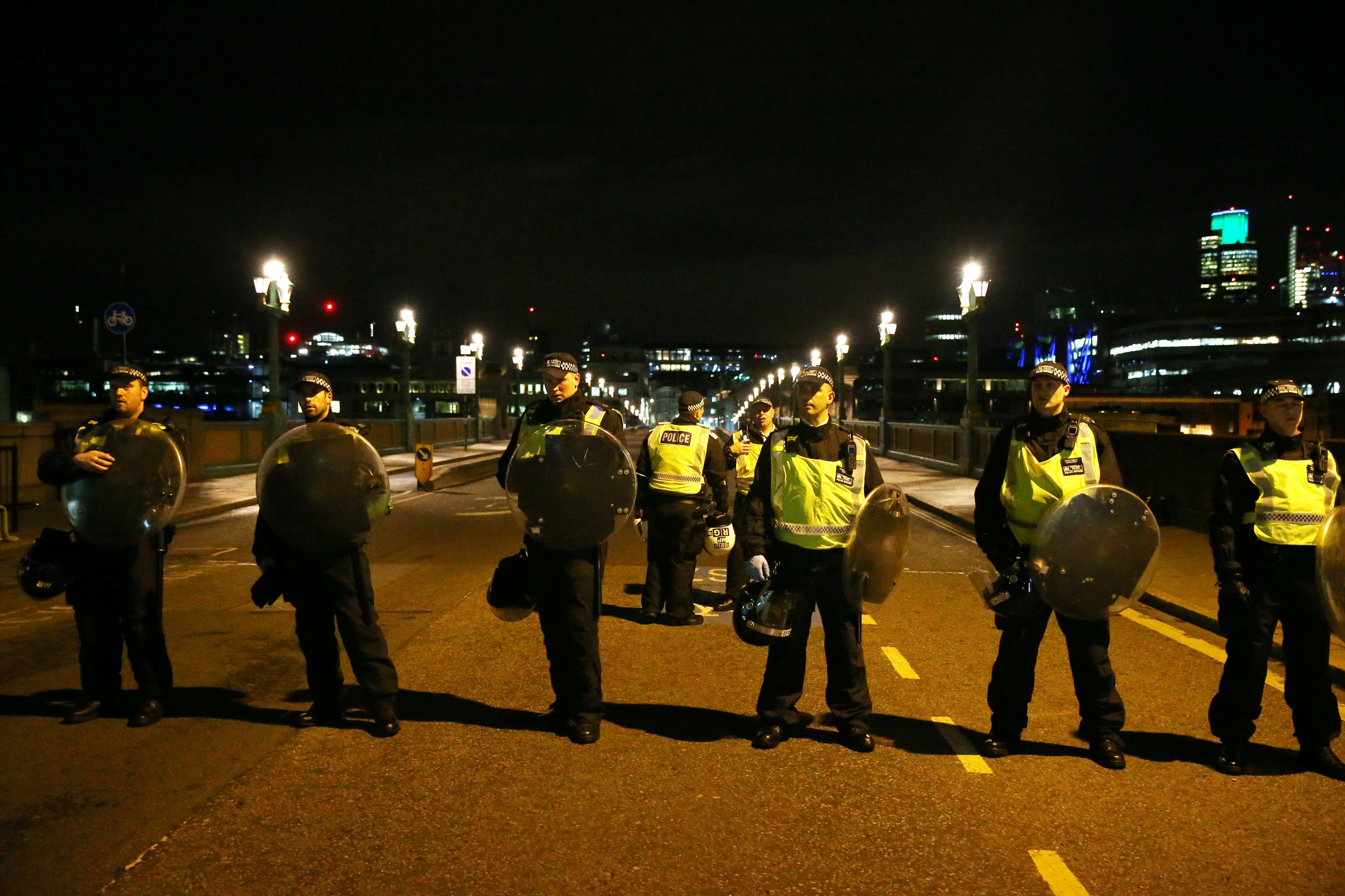 شرطة لندن تنتشر فى الشوارع
