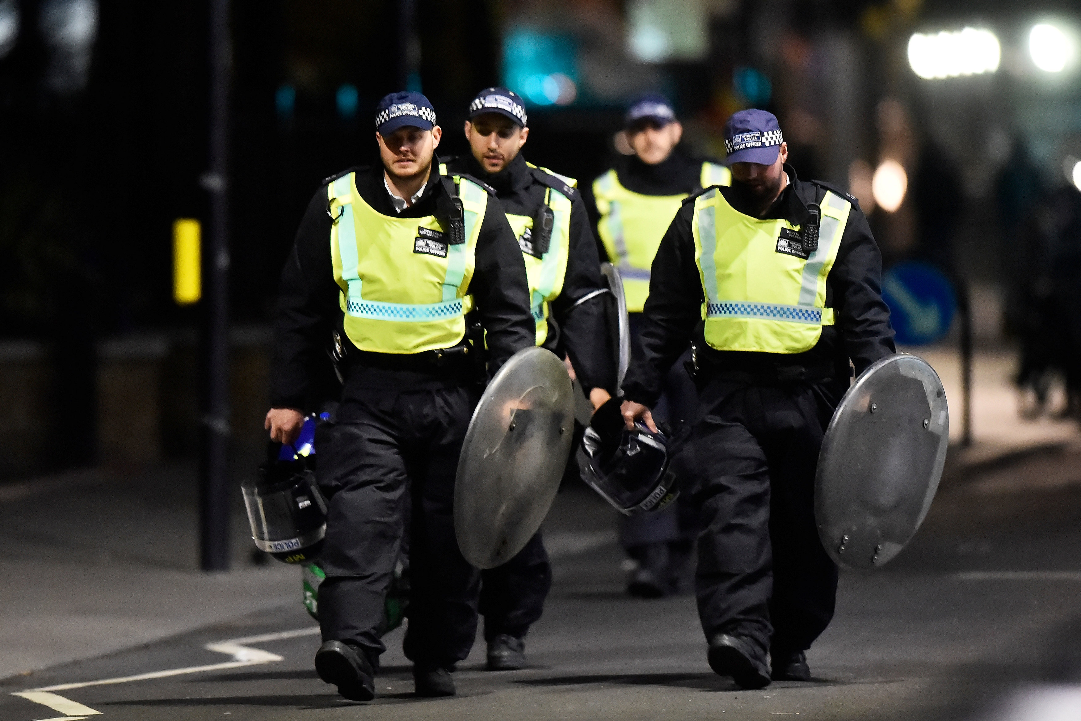 شرطة لندن بمحيط حادث الدهس