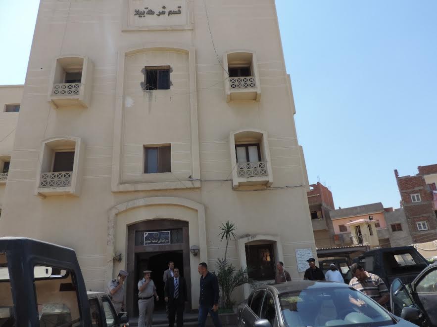 1- مدير الأمن يتفقد  مركز شرطة بيلا