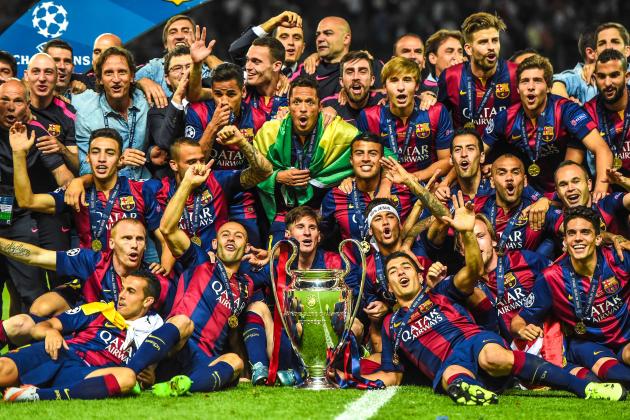 برشلونة بطل دورى الأبطال 2015