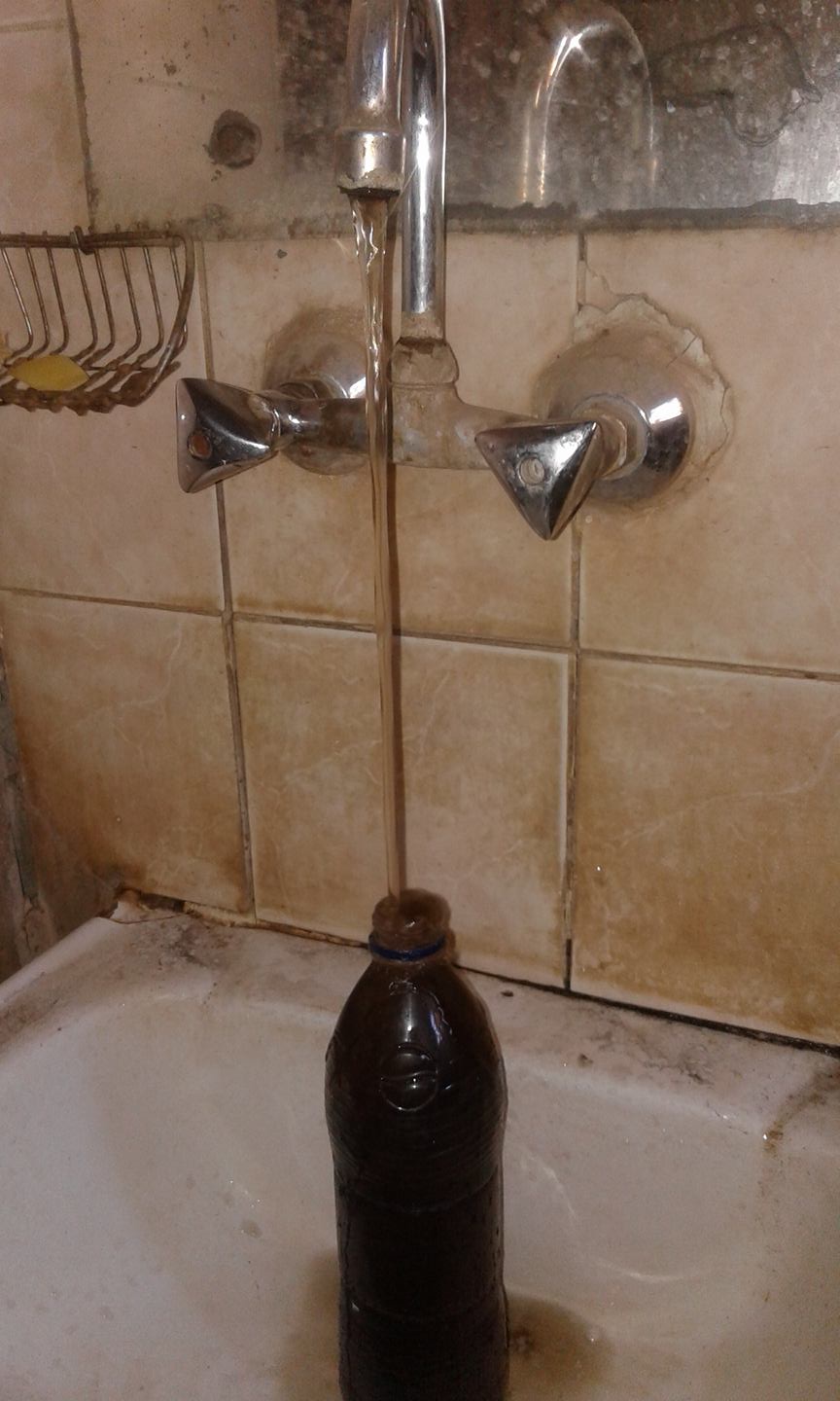 سواد مياه الشرب بقرية شطورة سوهاج  (4)
