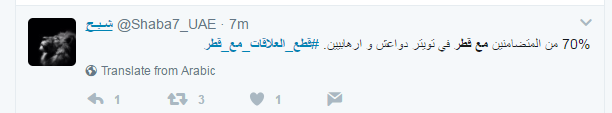تعليقات رواد تويتر على قطع العلاقات مع قطر (2)