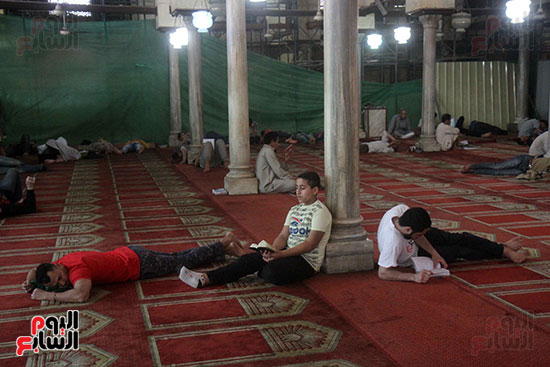 اجواء رمضان فى مسجد الازهر (11)