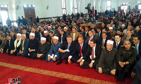 مراسم افتتاح الملحق الجديد للمسجد بحضور وزير الأوقاف